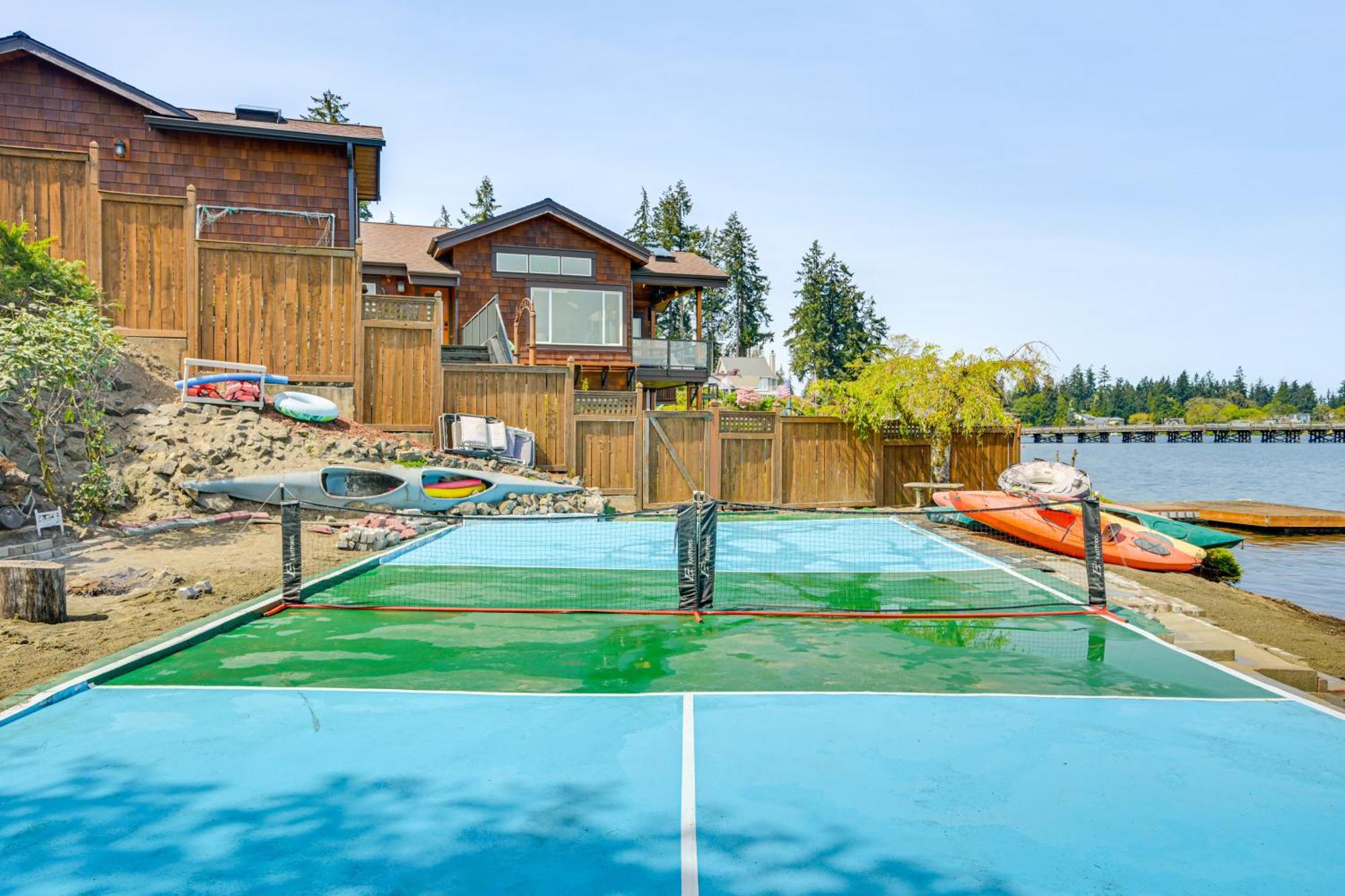Tacoma Home On Steilacoom Lake With Dock! Екстер'єр фото